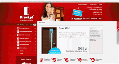Desktop Screenshot of drzwi.pl